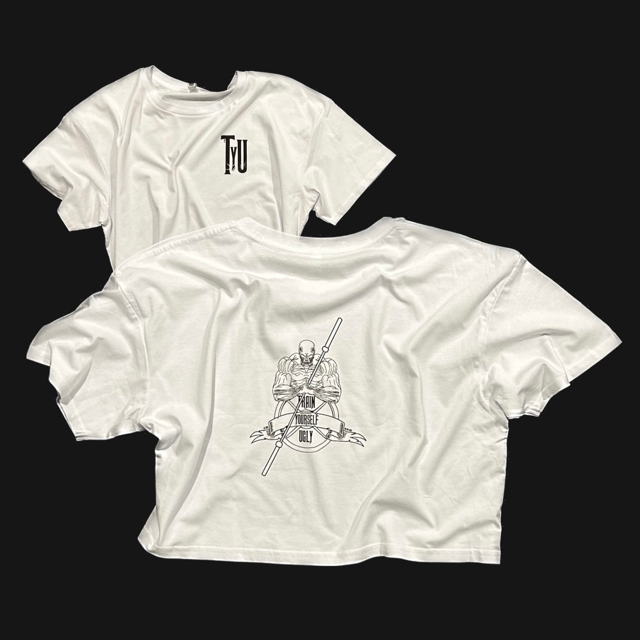 The Barbell Warrior Crop Tee