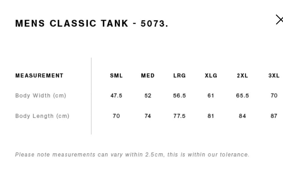 The "Til Death" Tank (Ltd Edtn)