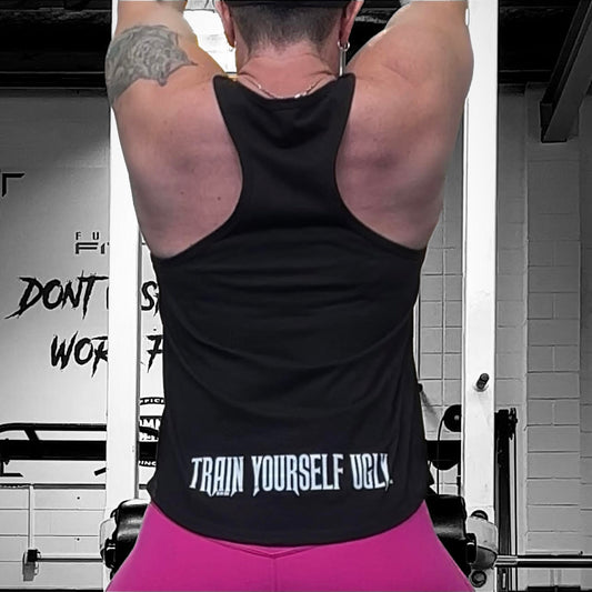 The Train Yourself Ugly Racerback